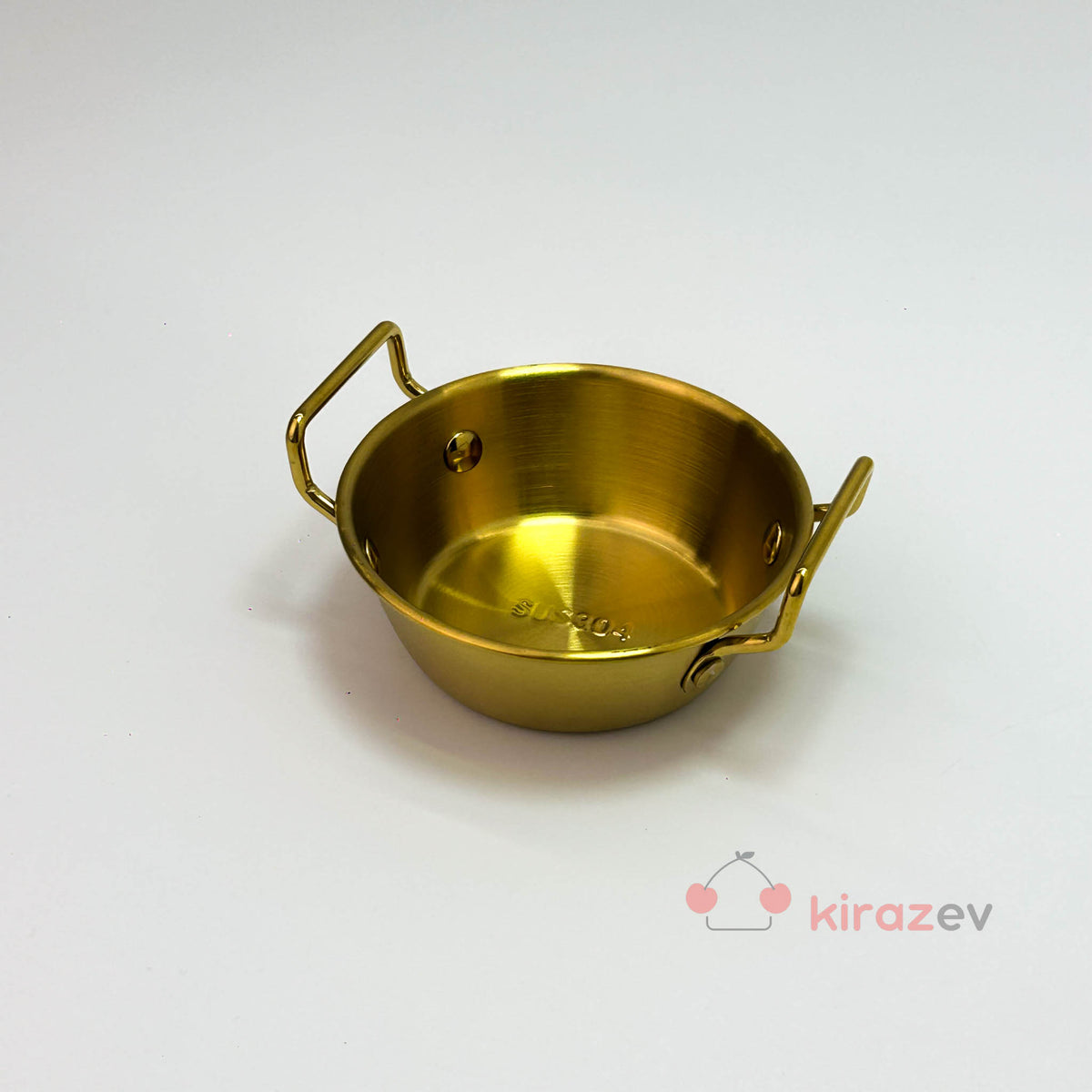 10 cm Gold Çelik Sunum Tavası