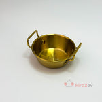 10 cm Gold Çelik Sunum Tavası