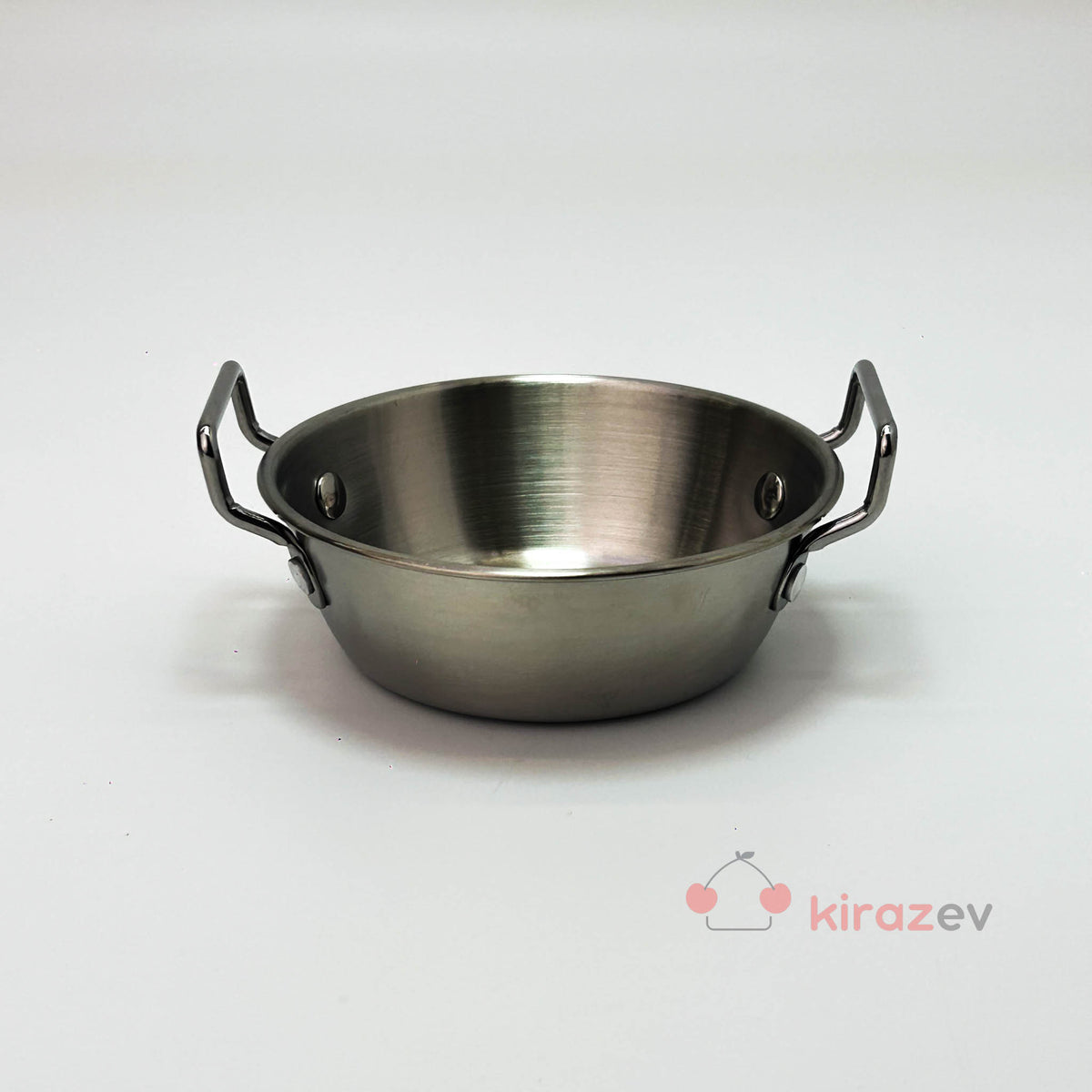 10 cm Gümüş Çelik Sunum Tavası