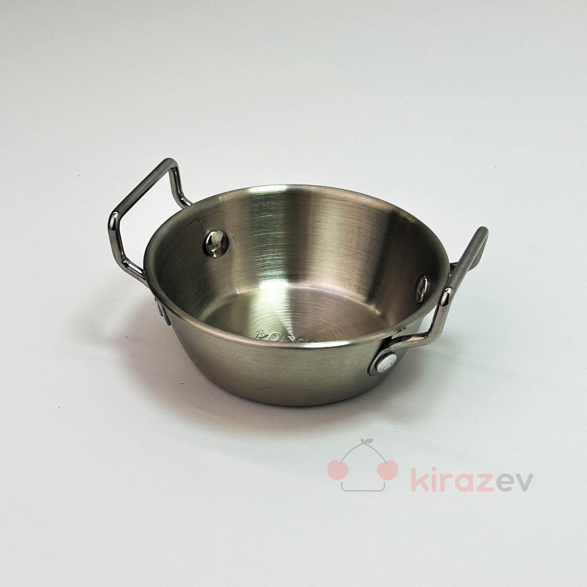 12 cm Gümüş Çelik Sunum Tavası