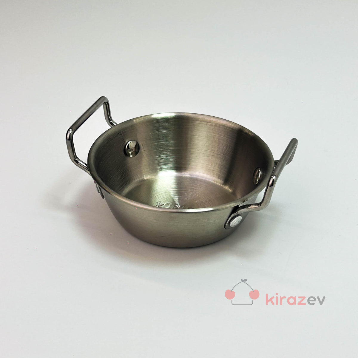 12 cm Gümüş Çelik Sunum Tavası