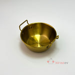 14 cm Gold Çelik Sunum Tavası