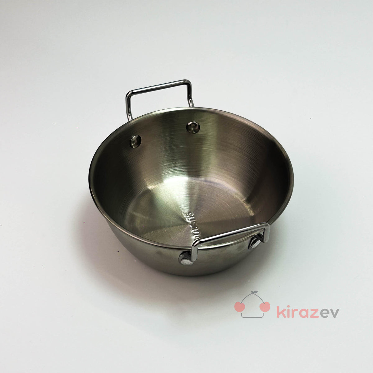 14 cm Gümüş Çelik Sunum Tavası