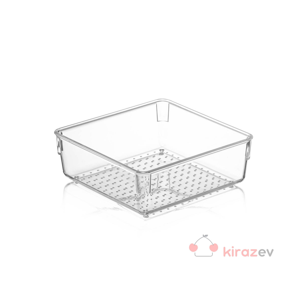 15×15×5,5 cm Şeffaf Punto Çekmece Organizer