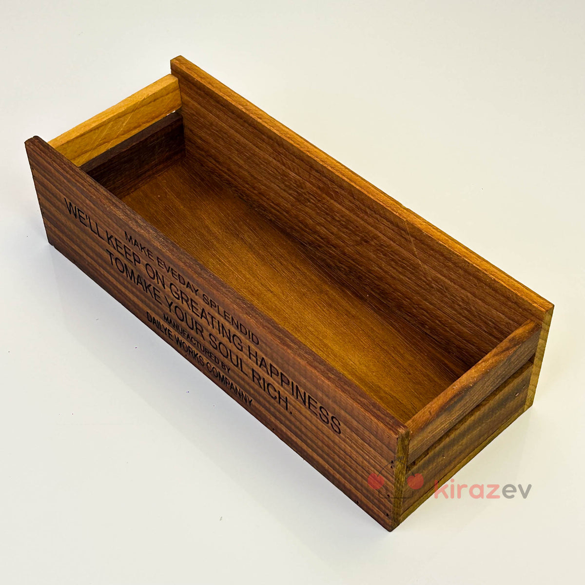 Akasya Ahşap Dekoratif Kasa