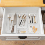 30×15×5,5 cm Şeffaf Punto Çekmece Organizer