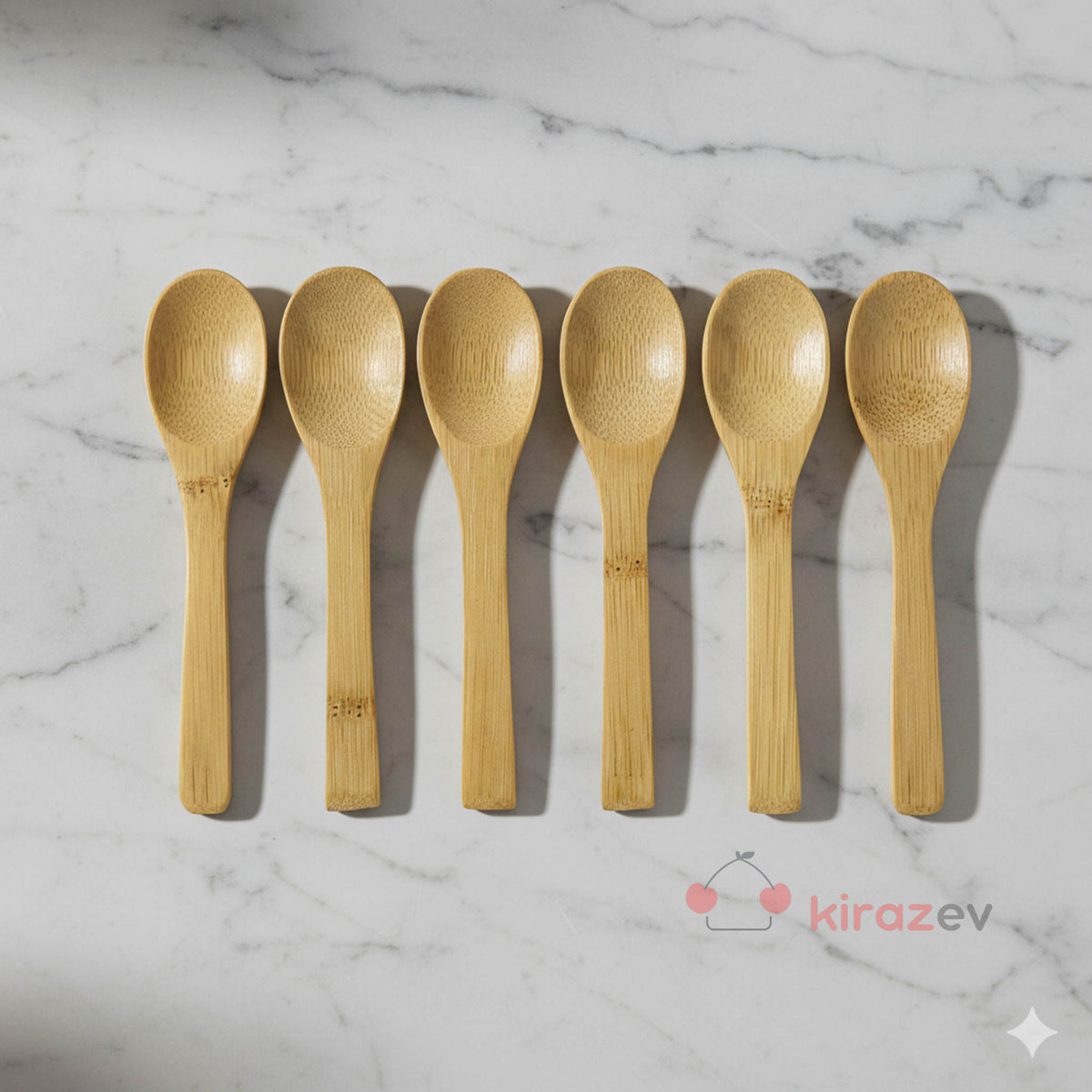 Bambu Mini Kaşık Seti 6’lı