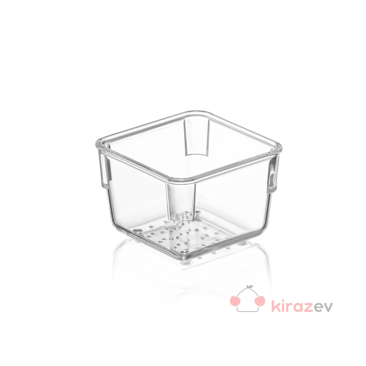 7,5×7,5×5,5 cm Şeffaf Punto Çekmece Organizer