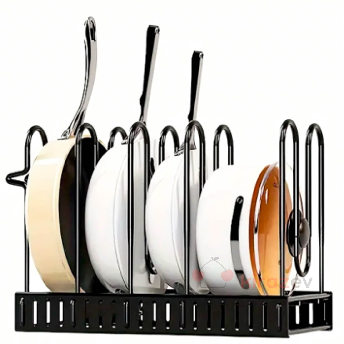 8 Katlı Tencere ve Tava Düzenleyici Raf