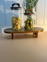 Akasya Ayaklı Oval Sunum Panosu