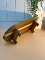 Akasya Ayaklı Oval Sunum Panosu