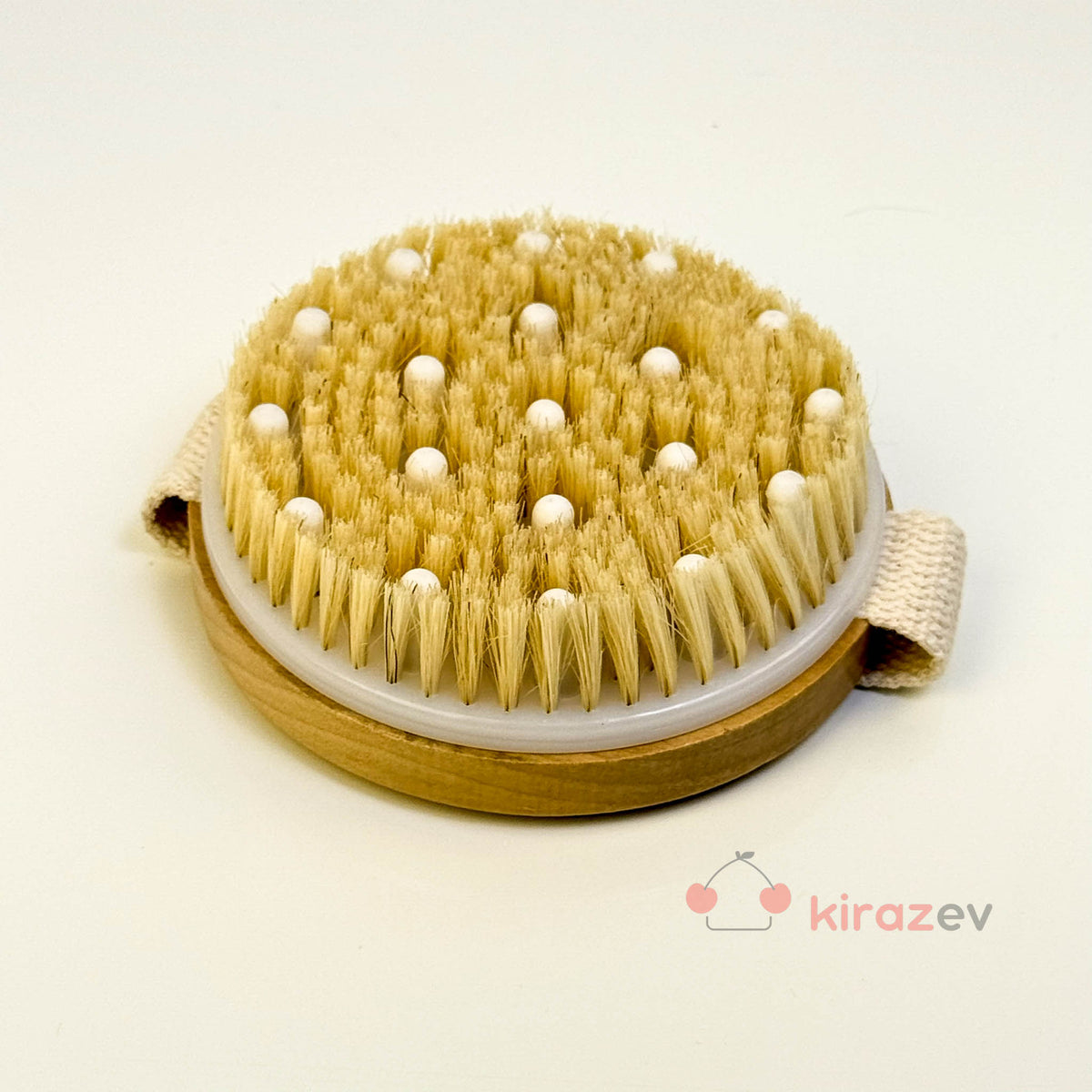 Ahşap Oval Vücut Fırçası