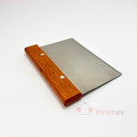 Ahşap Saplı Çelik Hamur Spatulası