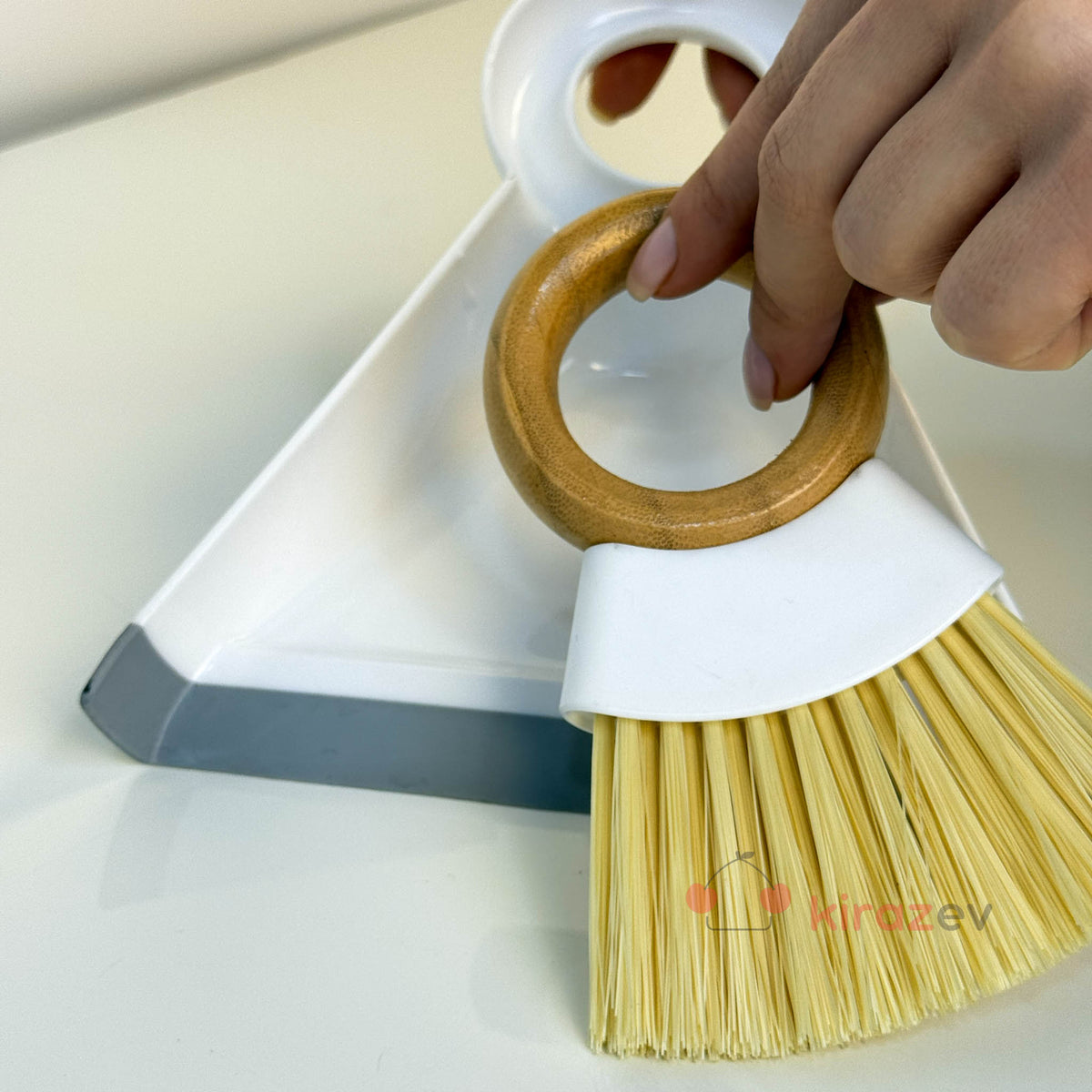 Ahşap Saplı Mini Faraş Seti – Asılabilir