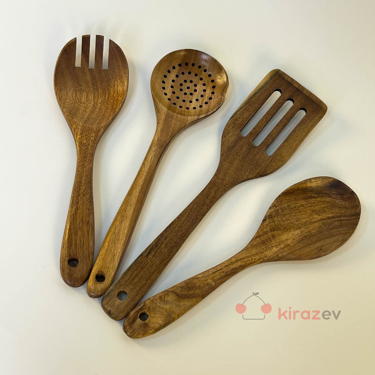 Akasya Servis Seti 4 Parça