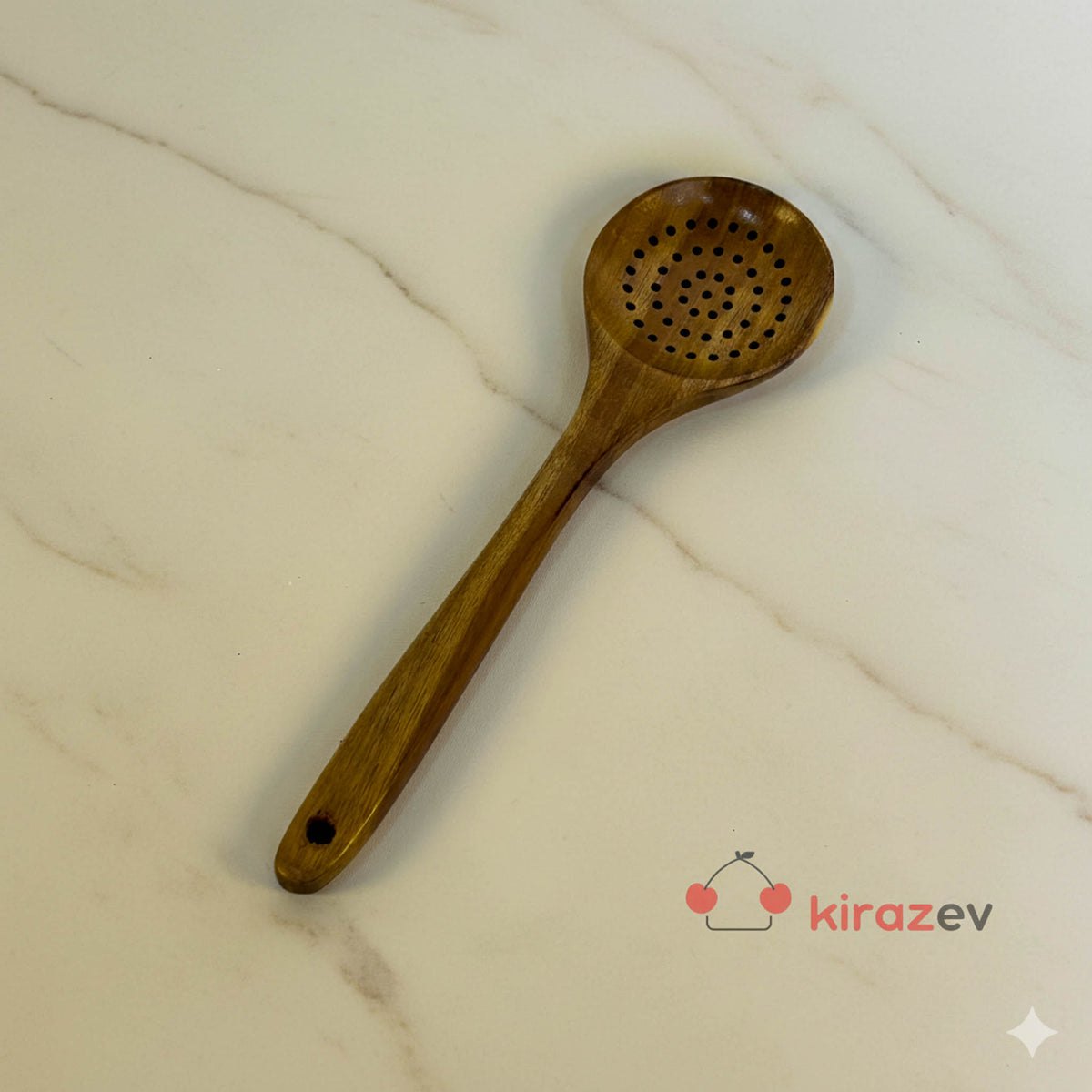 Akasya Delikli Servis Kaşığı