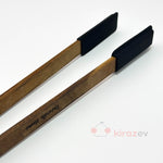 Akasya Saplı Silikon Maşa - Siyah