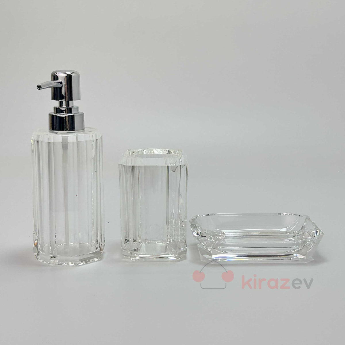 Akrilik 3'lü Banyo Seti