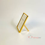 Altın Metal Fotoğraf Çerçevesi 10x15 cm
