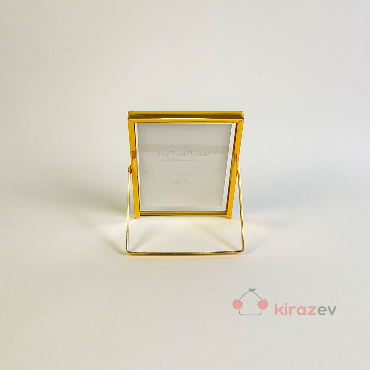 Altın Metal Fotoğraf Çerçevesi 10x15 cm