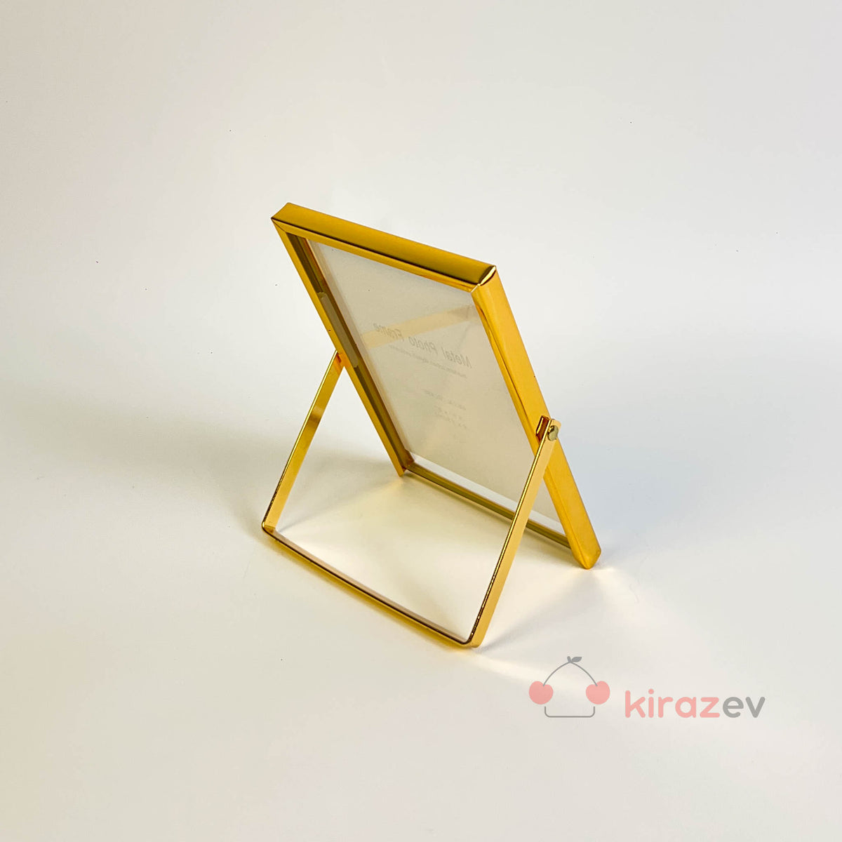 Altın Metal Fotoğraf Çerçevesi 10x15 cm