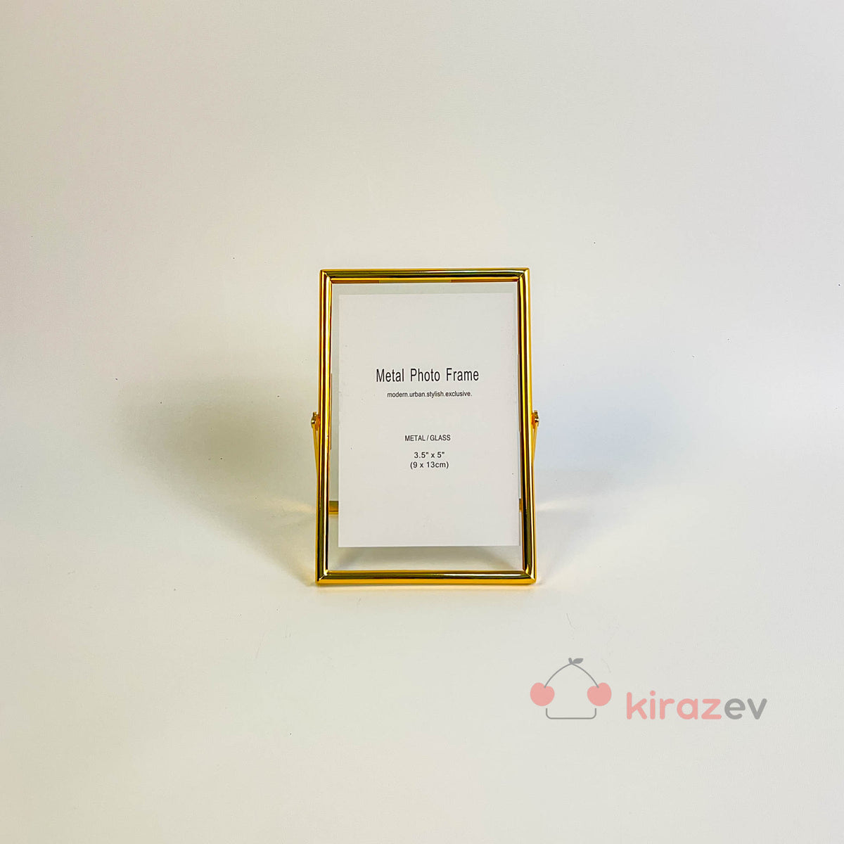 Altın Metal Fotoğraf Çerçevesi 10x15 cm