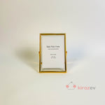 Altın Metal Fotoğraf Çerçevesi 10x15 cm