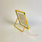 Altın Metal Fotoğraf Çerçevesi 13x18 cm