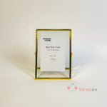 Altın Metal Fotoğraf Çerçevesi 13x18 cm