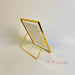 Altın Metal Fotoğraf Çerçevesi 20x25 cm