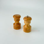 Bambu Değirmen Tuzluk Baharat Seti 2'li