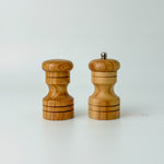 Bambu Değirmen Tuzluk Baharat Seti 2'li