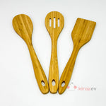 Bambu Spatula Kaşık - Kiraz Ev