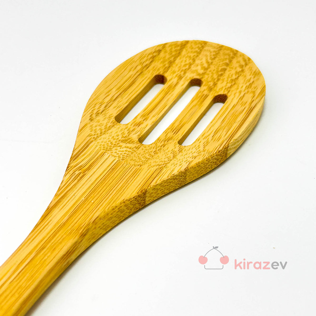 Bambu Delikli Kaşık - Kiraz Ev