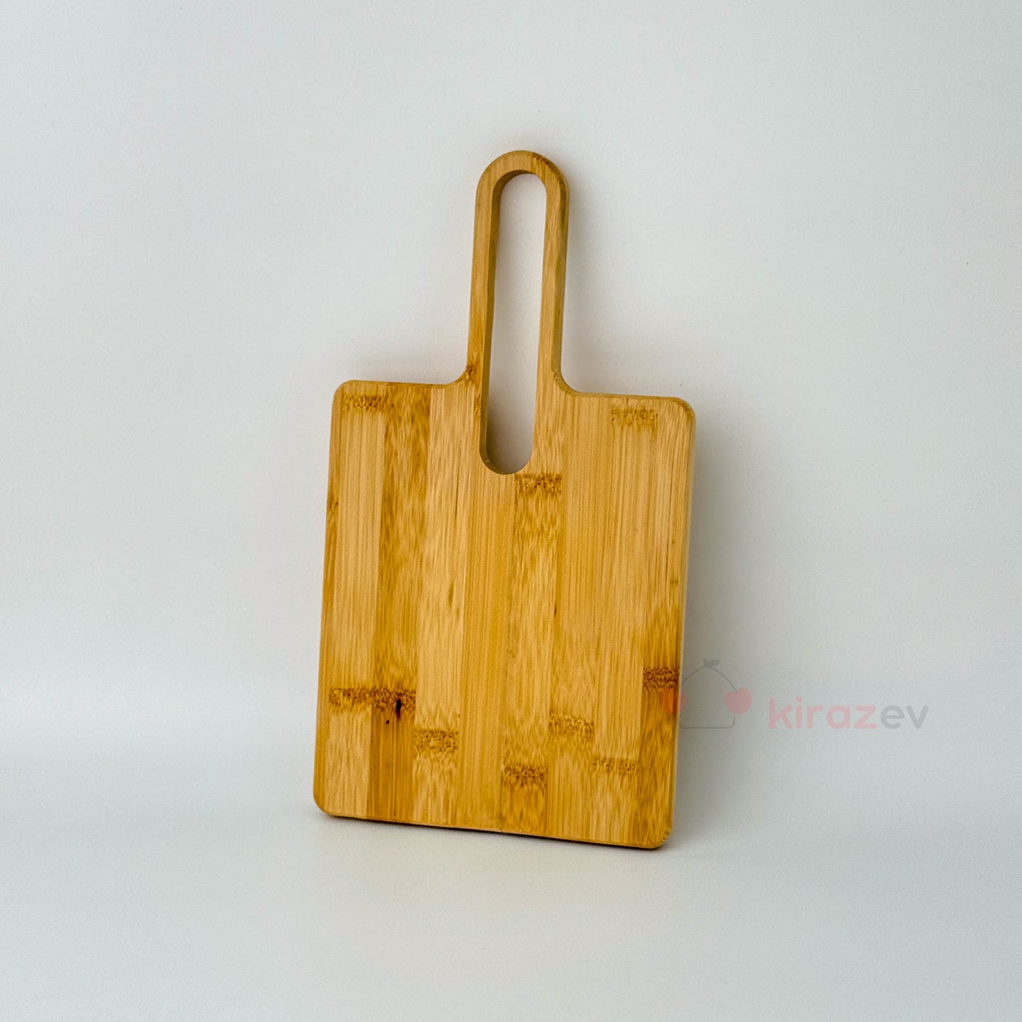 Bambu Dikdörtgen Kulplu Kesim Panosu