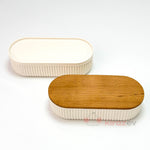 Bambu Kapaklı İkili Saklama Kabı