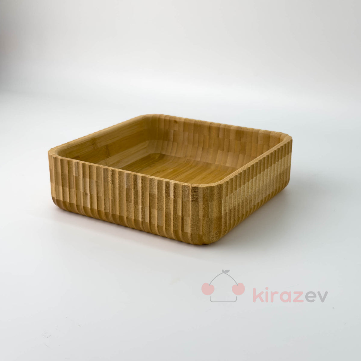 Bambu Kare Çizgili Kase
