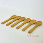 Bambu Mini Kaşık Seti 6’lı