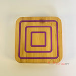 Bambu Nihale Kare Silikonlu (17x17 cm)