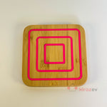 Bambu Nihale Kare Silikonlu (17x17 cm)