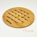 Yuvarlak Bambu Nihale Delikli Tasarım