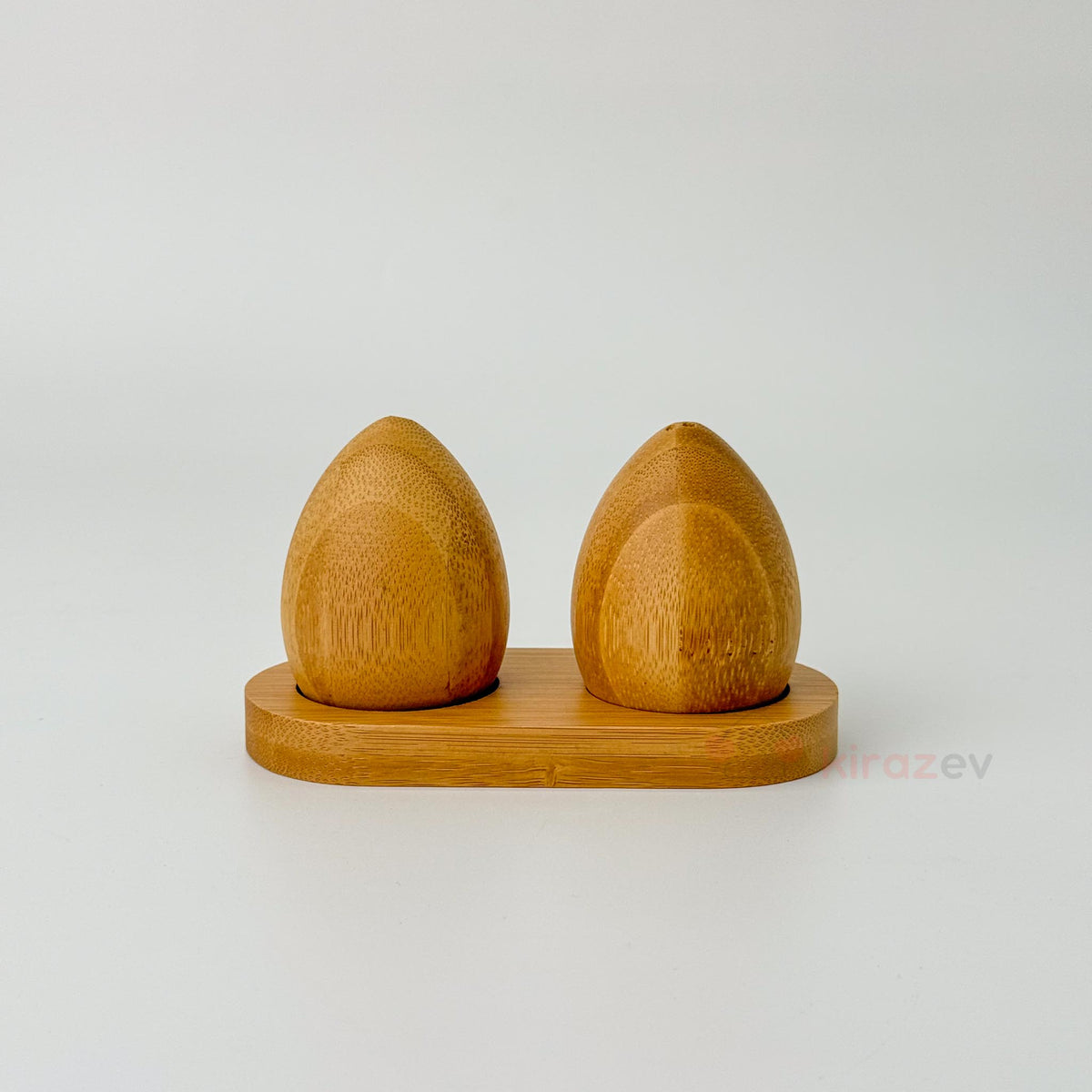 Bambu Tuzluk Biberlik Seti 2'li