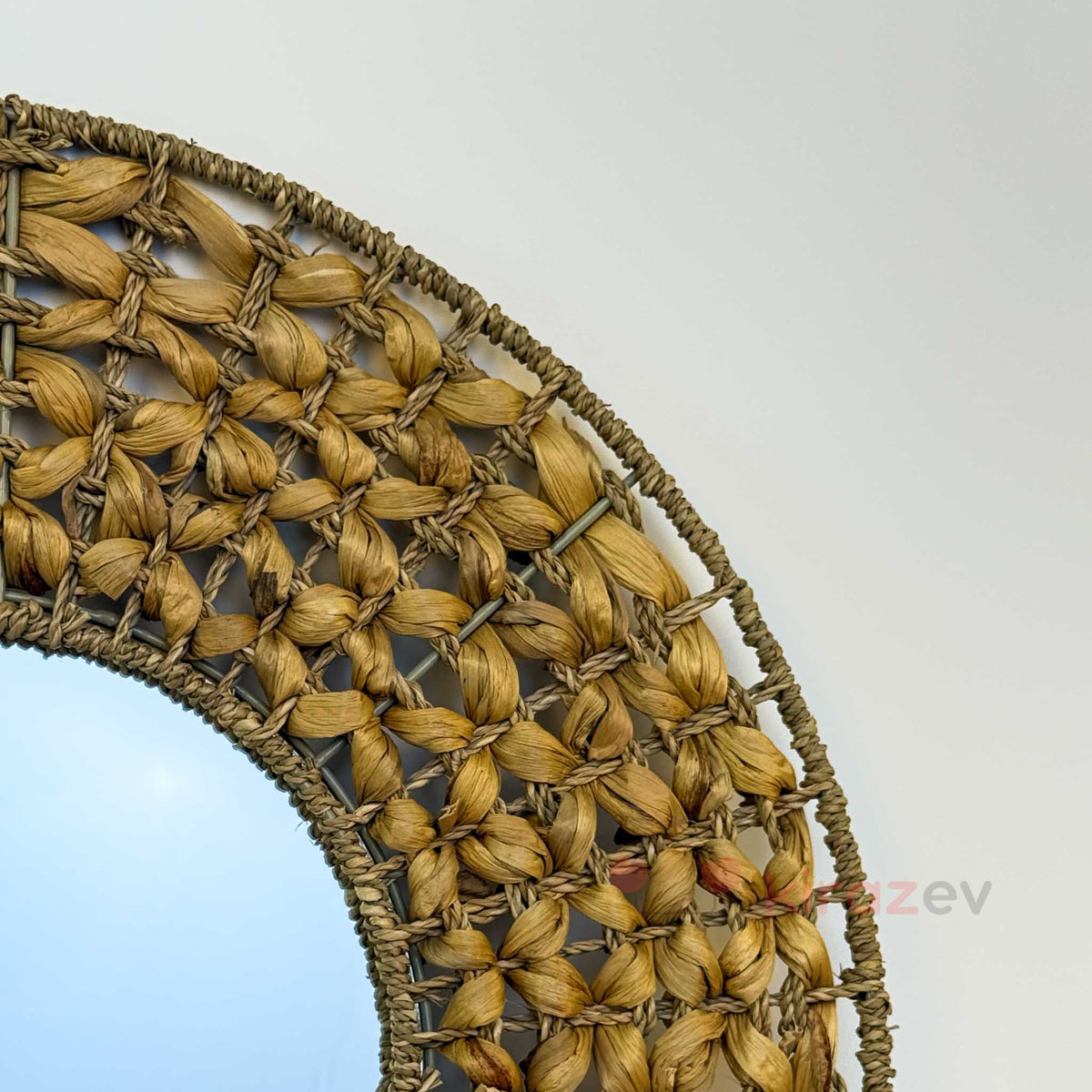 Bohem Düğüm Hasır Ayna