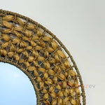 Bohem Düğüm Hasır Ayna