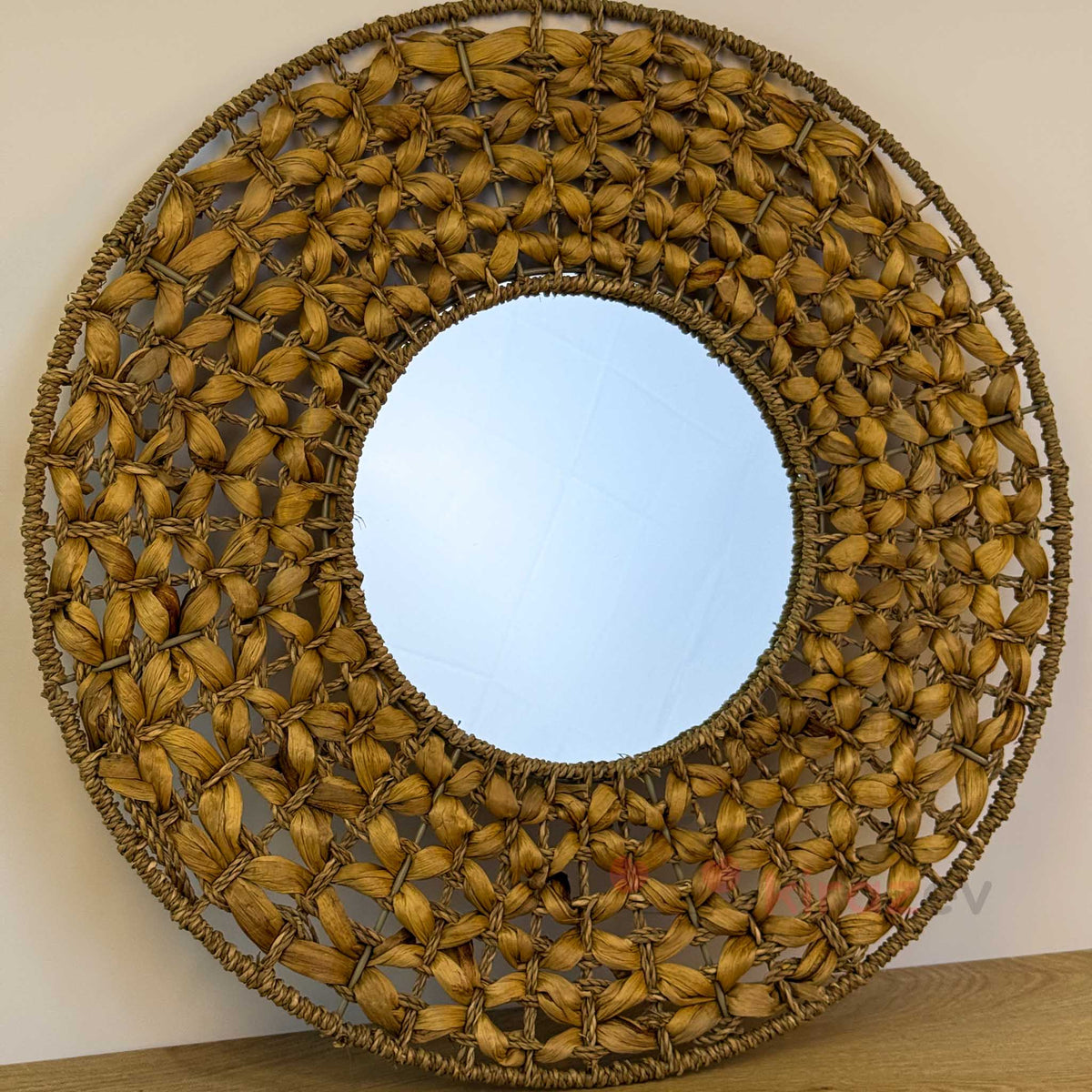 Bohem Düğüm Hasır Ayna