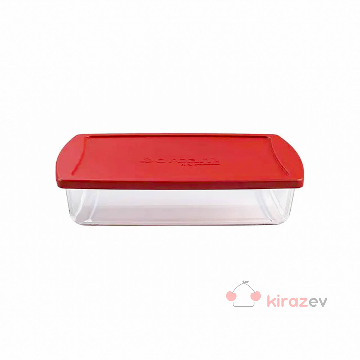 Paşabahçe Borcam Plastik Kapaklı Dikdörtgen Tepsi 1320 cc