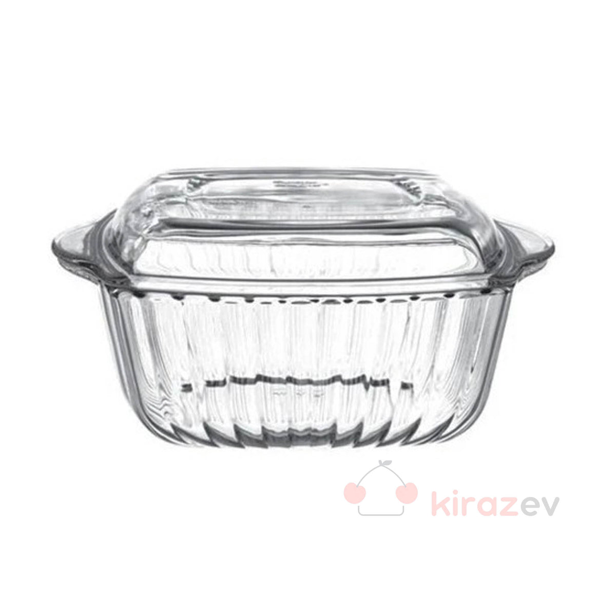 Paşabahçe Borcam Kapaklı Kare Tencere 2600 cc