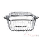 Paşabahçe Borcam Kapaklı Kare Tencere 2600 cc