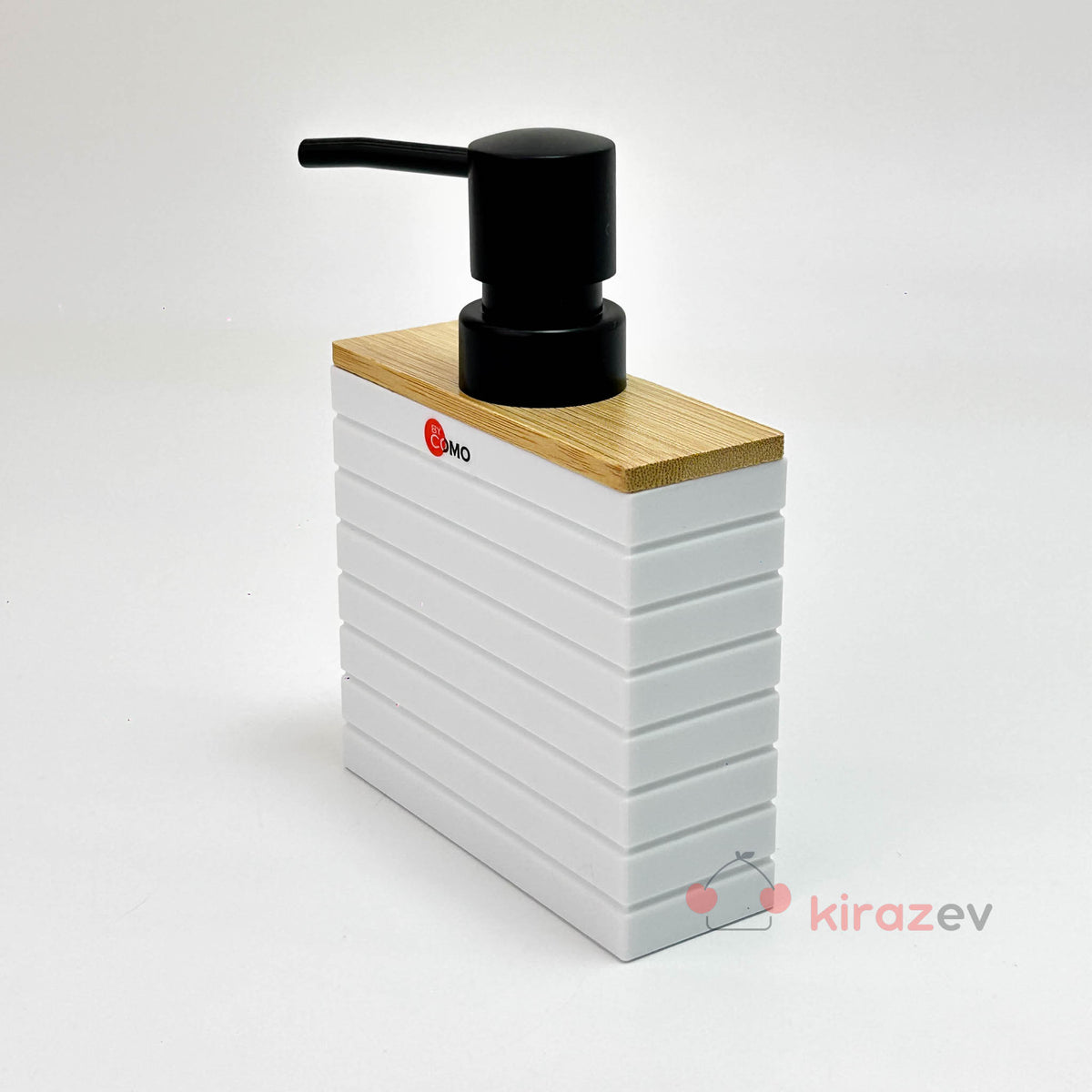 By Como Bambu Kapaklı Sıvı Sabunluk – 4 Renk Seçeneği