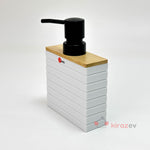 By Como Bambu Kapaklı Sıvı Sabunluk – 4 Renk Seçeneği